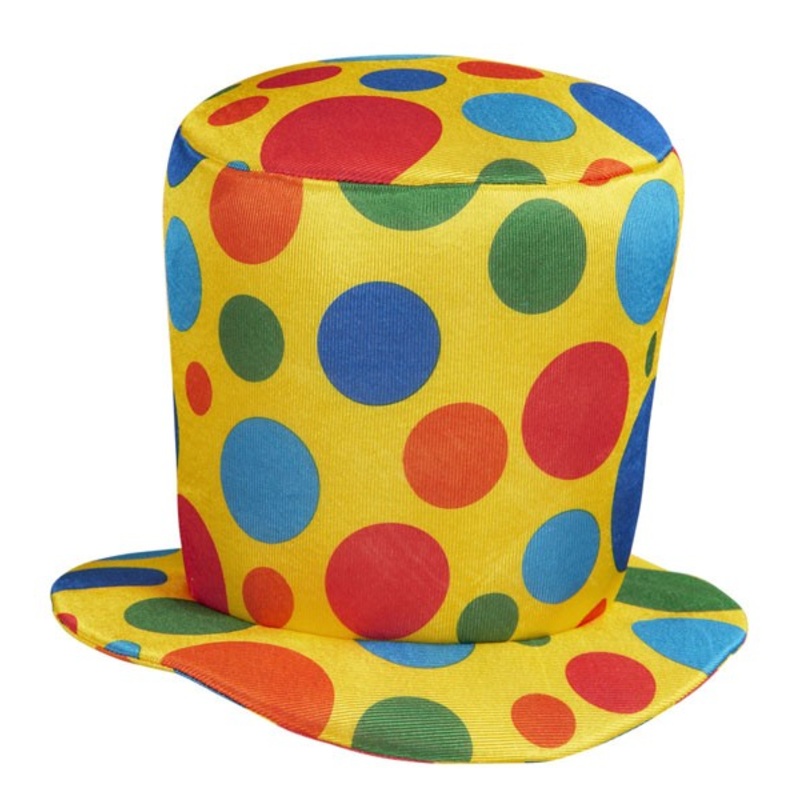 Giant cylinder clown hat