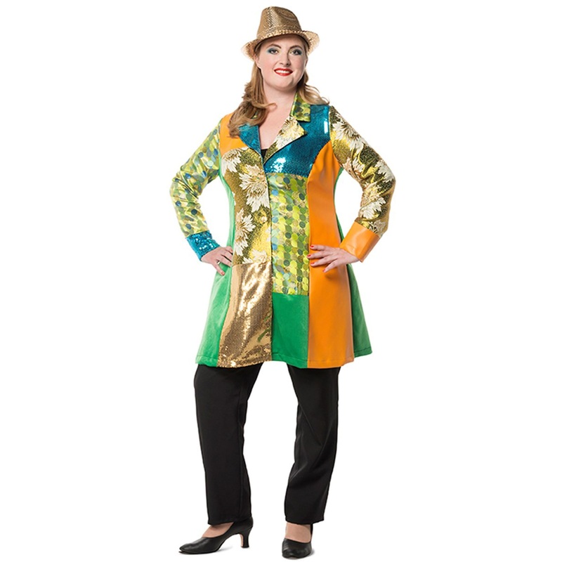 Glamor show coat plus size for women 50