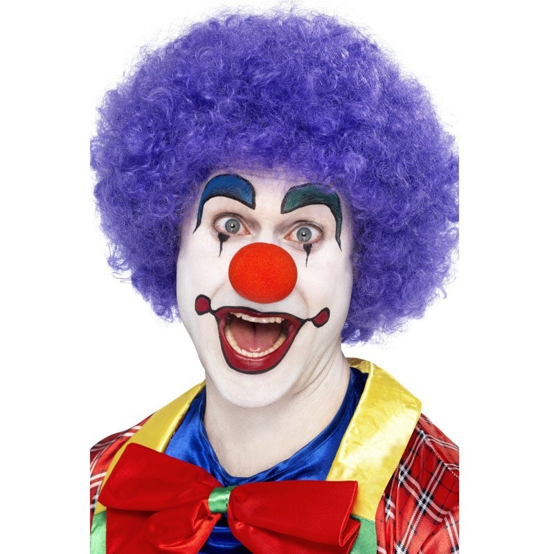 Ilay clown wig in purple