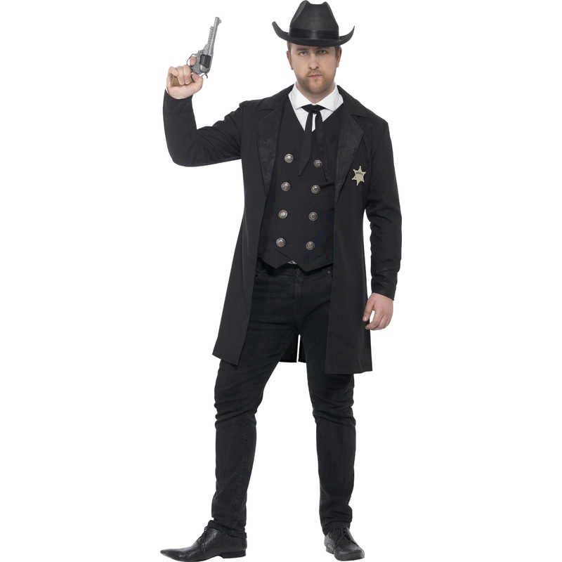 Jamestown Sheriff men's costume L