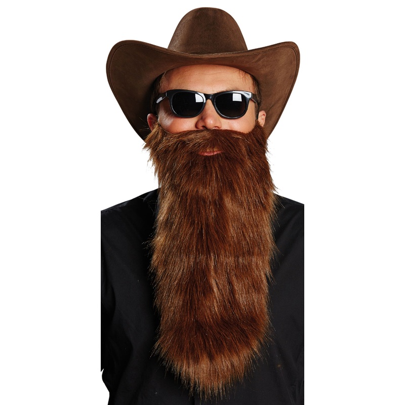 Long rocker Frank Bart in brown