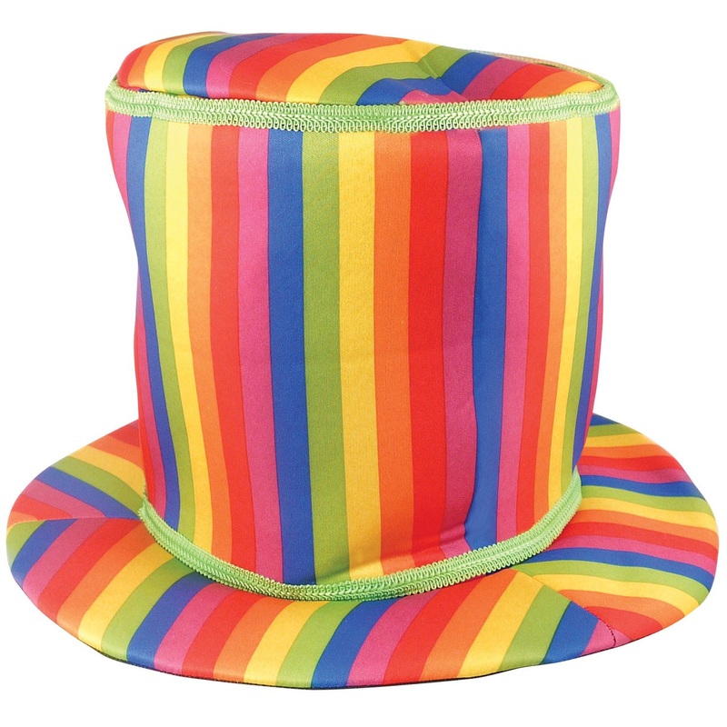 Rainbow color cylinder pattern