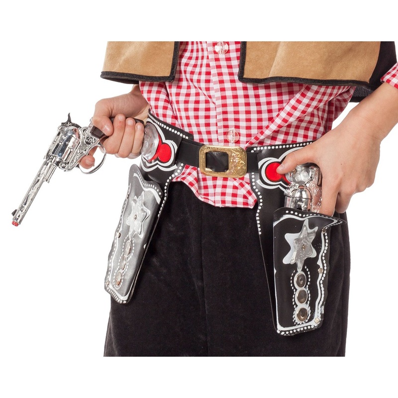 Rivet button double holster