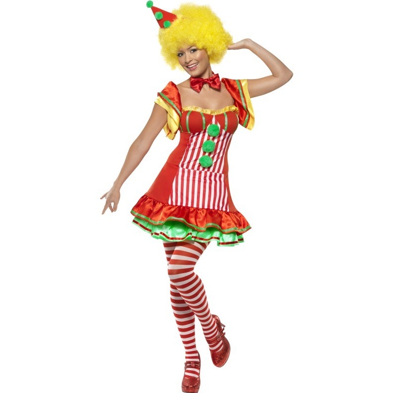 Sexy clown lady costume S
