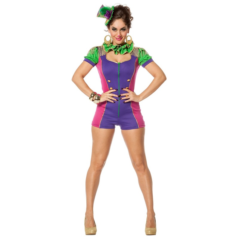 Sexy clown woman costume 34