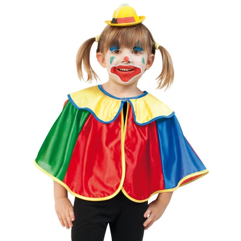 Small clown cape for children