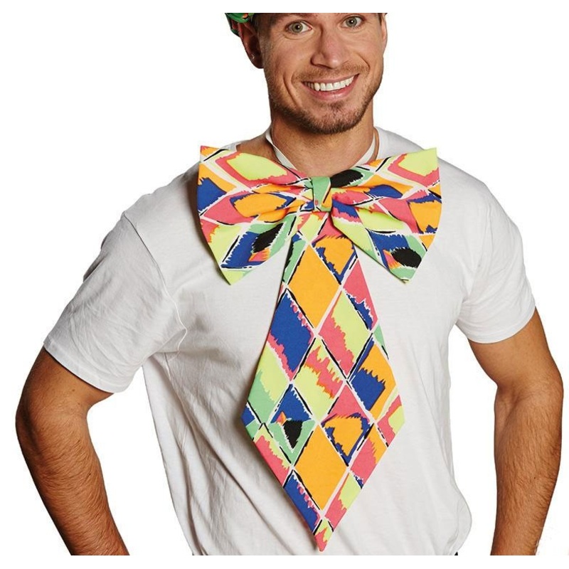 XXL clown bow tie