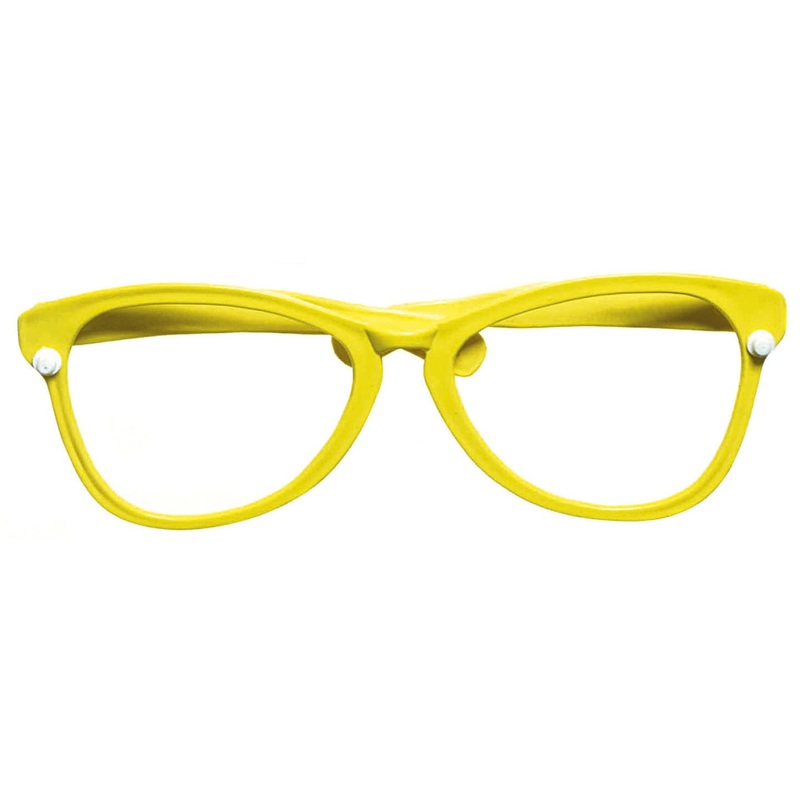 XXL giant glasses yellow