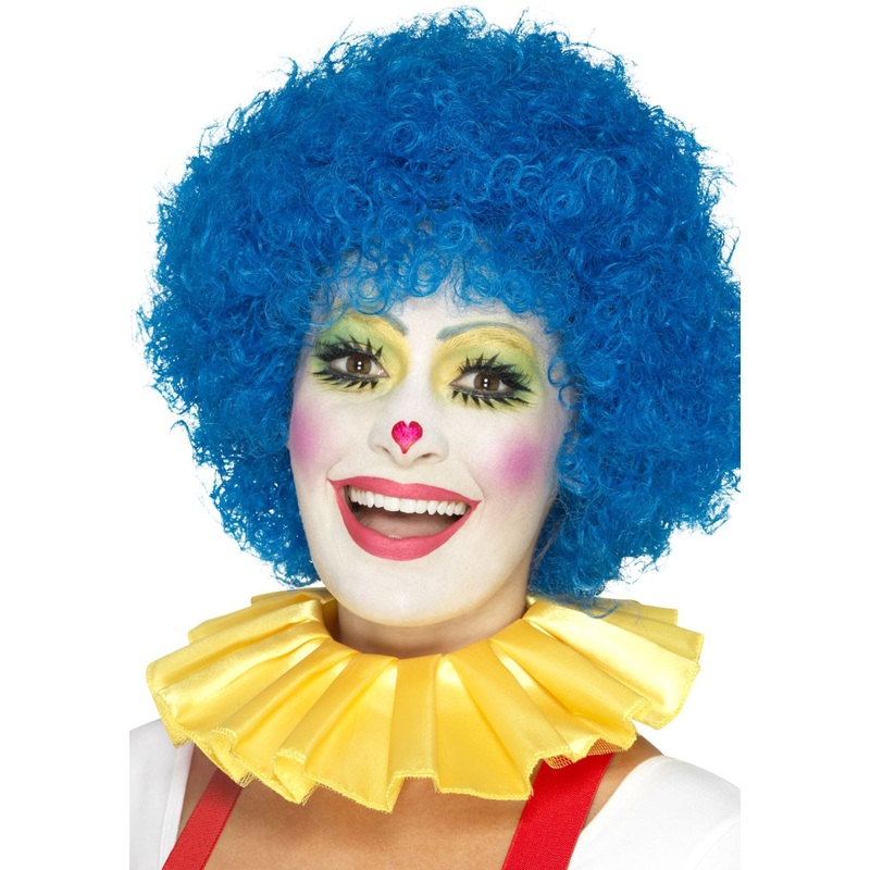 Yellow clown collar for adults