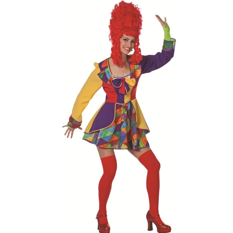 Clown Peppa ladies costume 34