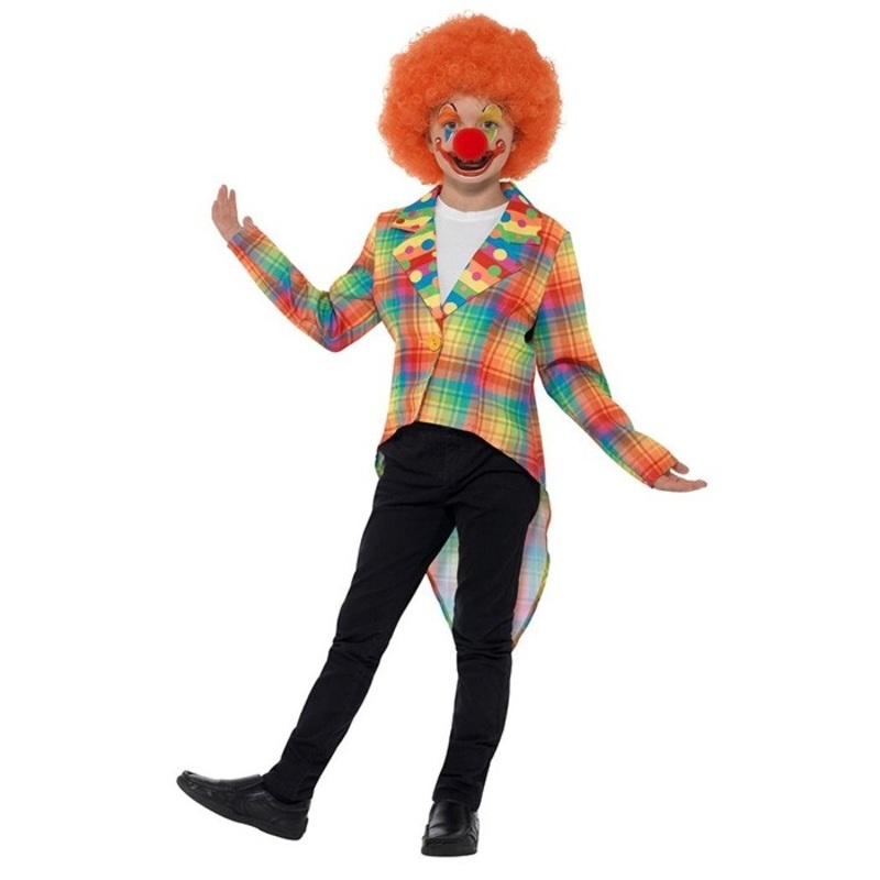 Colorful clown jacket for children