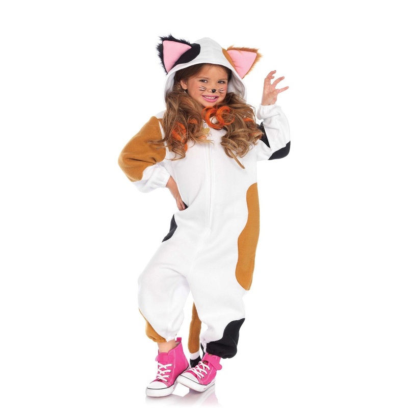 Flecki cats overall costume for children