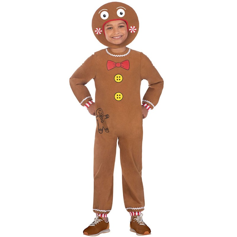 Gingerbread man costume for children