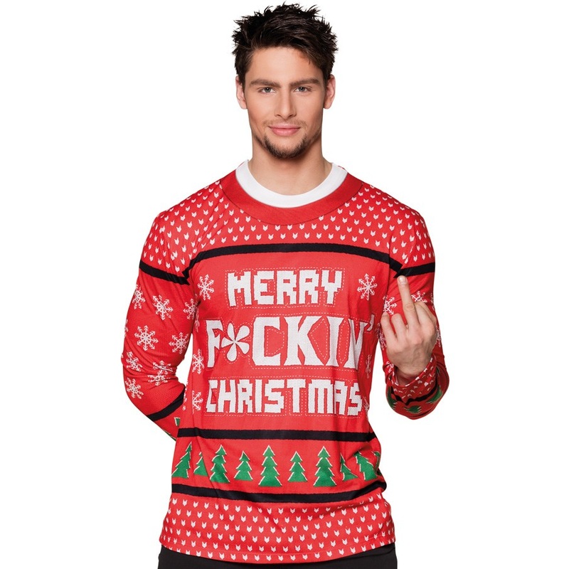 Lousy Christmas greetings shirt for men M