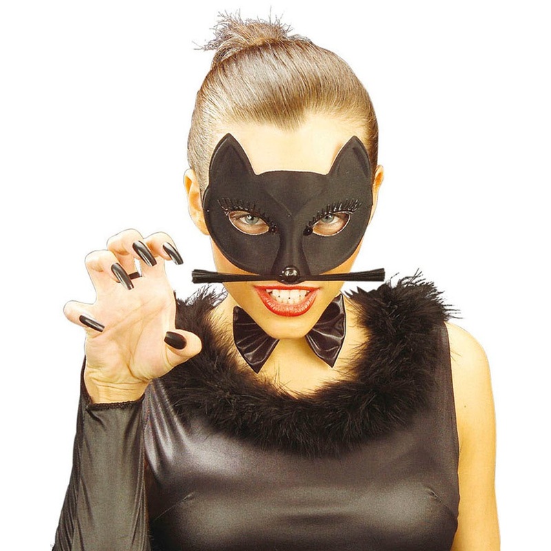 Mysterious cats eye mask for women