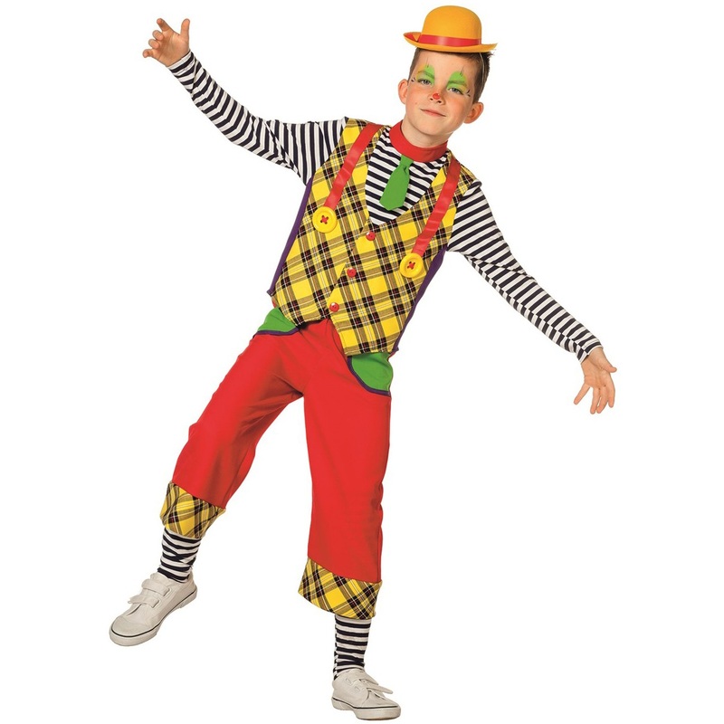 Pepper the clown child costume 104