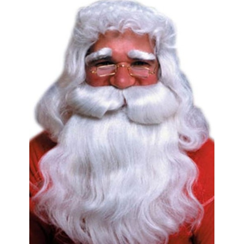 Santa wig with a long beard