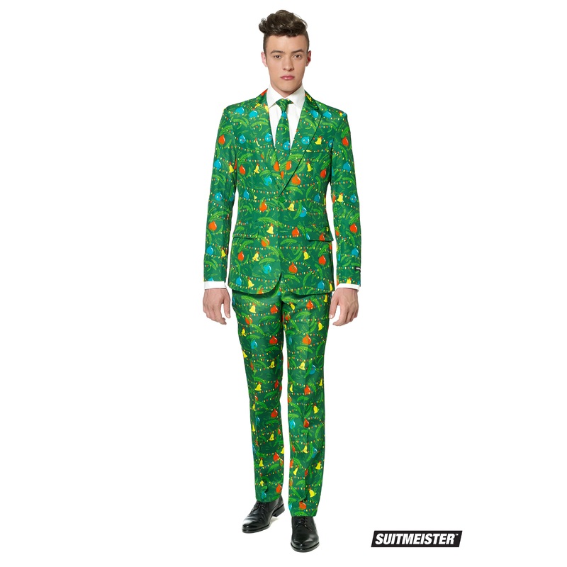 Suitmeister party suit Christmas Tree Green 46