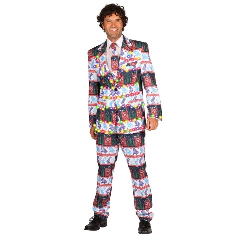 Winter wonderland party suit for men 46