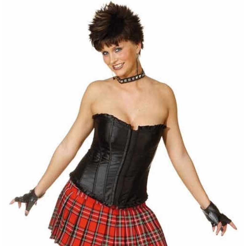 Black women's corset S