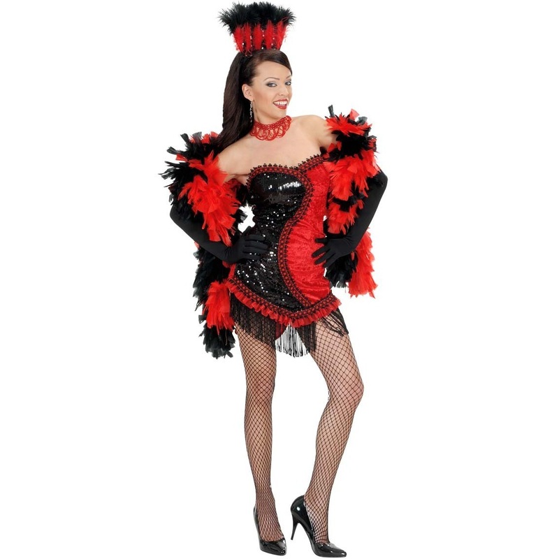 Burlesque show star ladies costume S