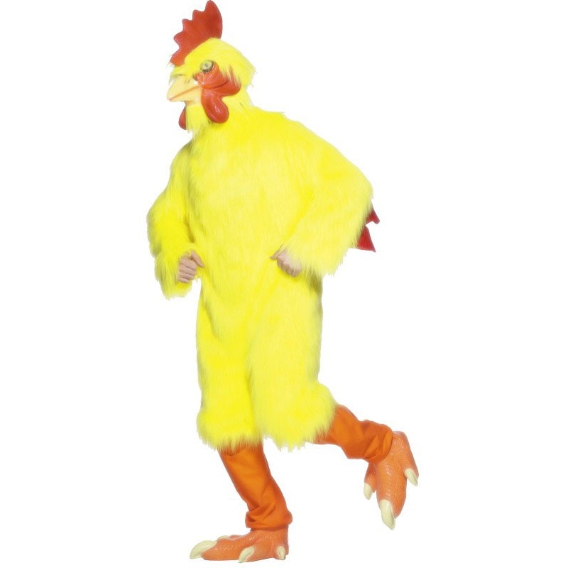 Cackling chicken costume