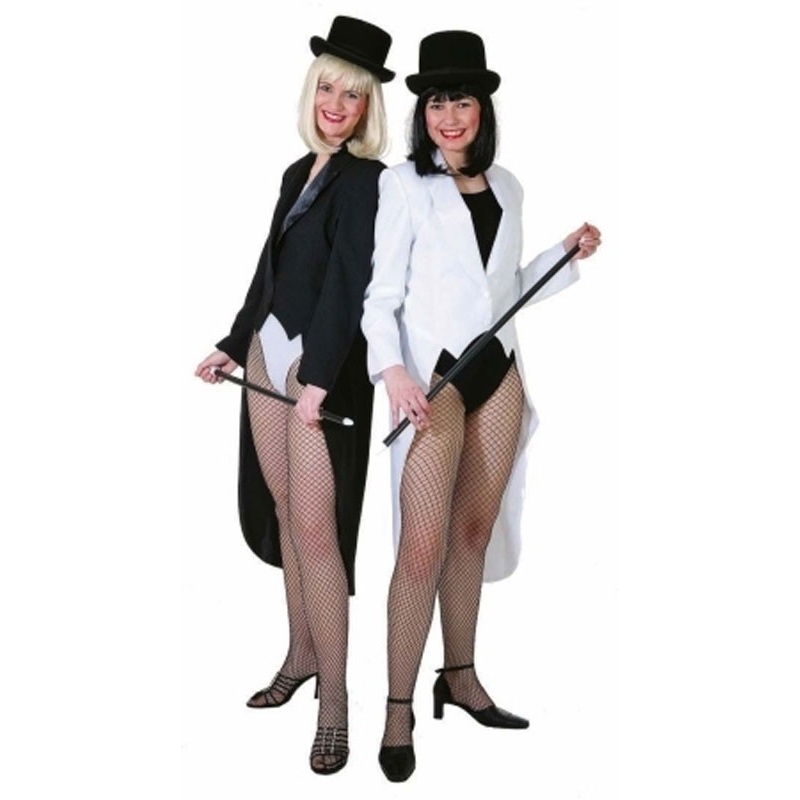 Classic white tailcoat for women 34-36