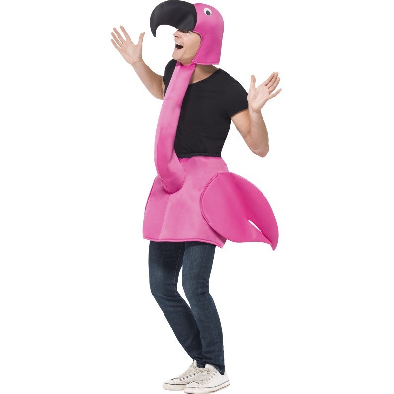Flappa Flamingo Costume Pink