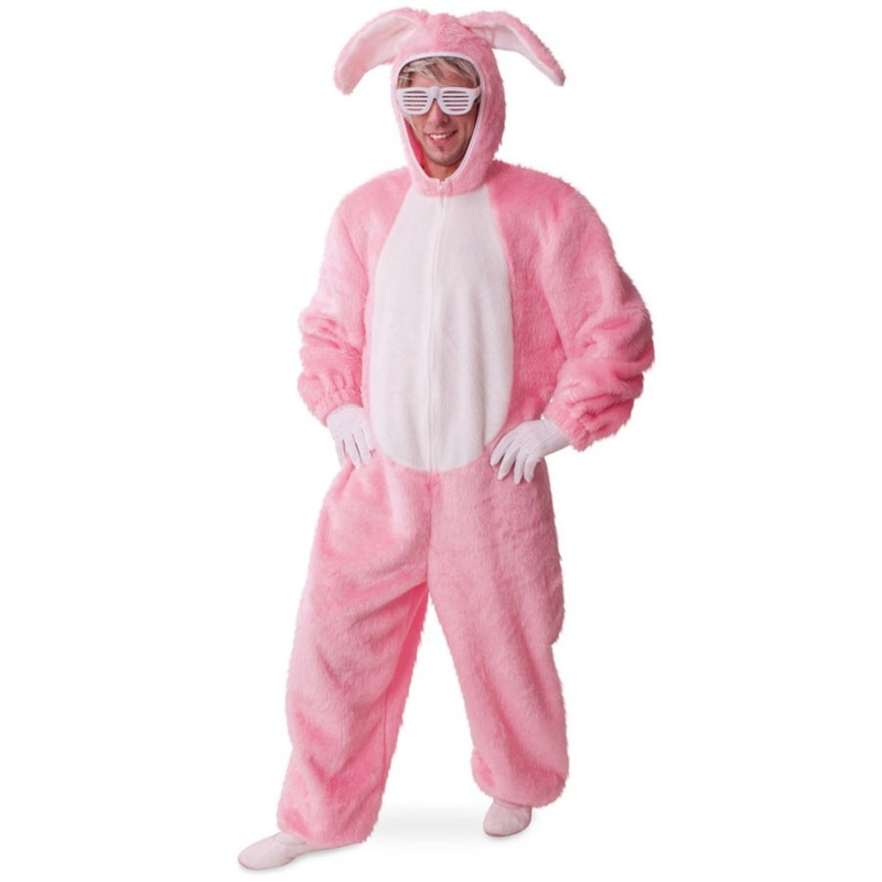 Fluffy bunny costume unisex L