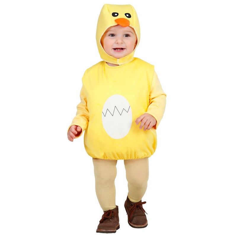 Fluffy chick toddler costume