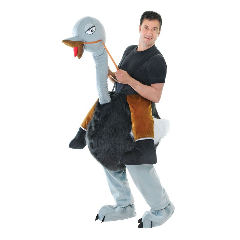 Ostrich tamer men's costume
