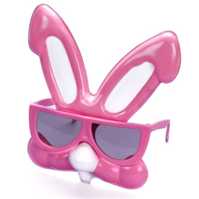 Pink hipster rabbit glasses