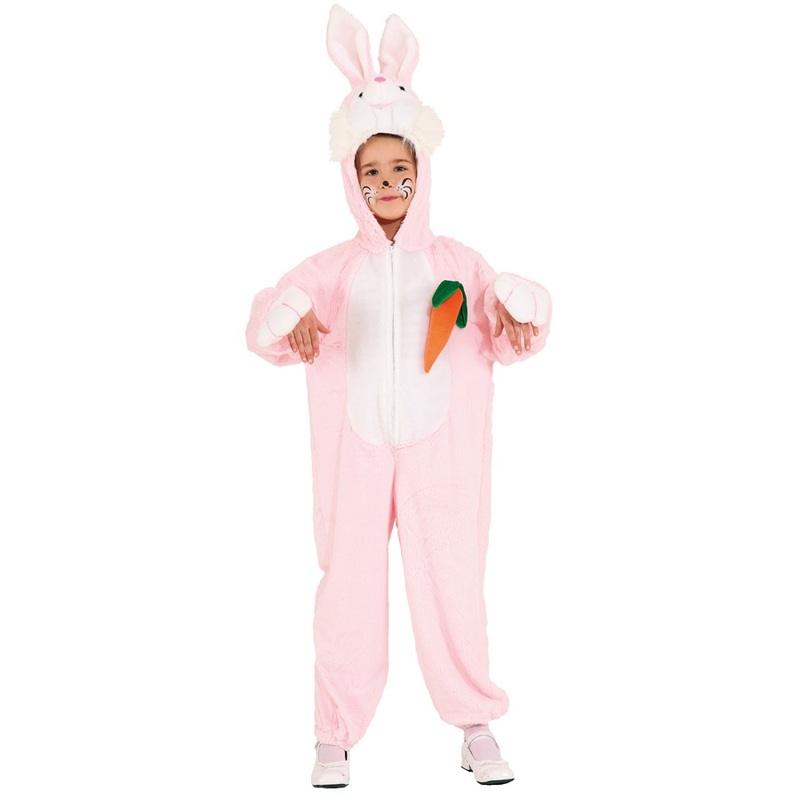 Pink rabbit kids jumpsuit