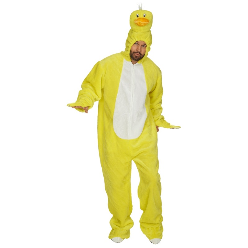 Plush duck quack costume