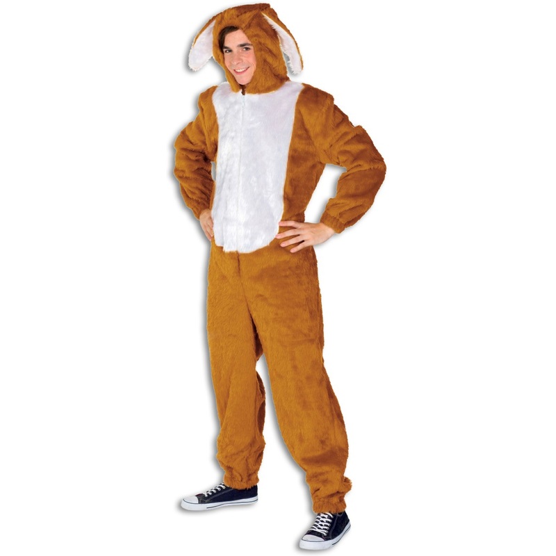 Plush rabbit full body costume 48
