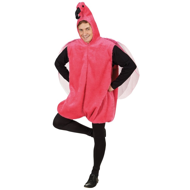 Unisex flamingo costume