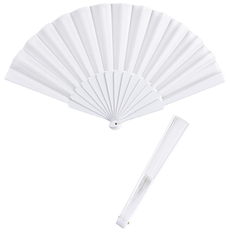 White fan 23cm