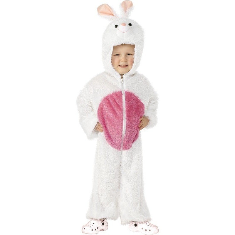 White rabbit kids costume