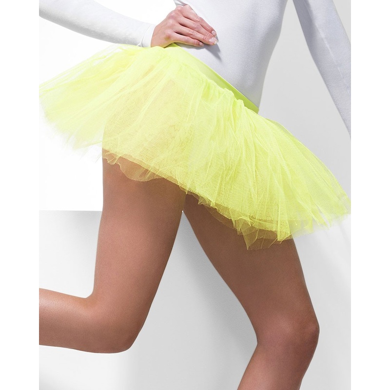Bright 4-ply yellow tutu 30cm