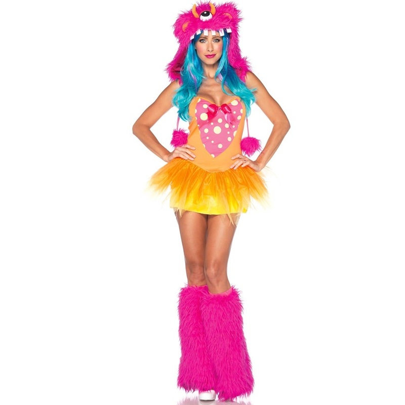 Colorful Kerry Monster Costume XS
