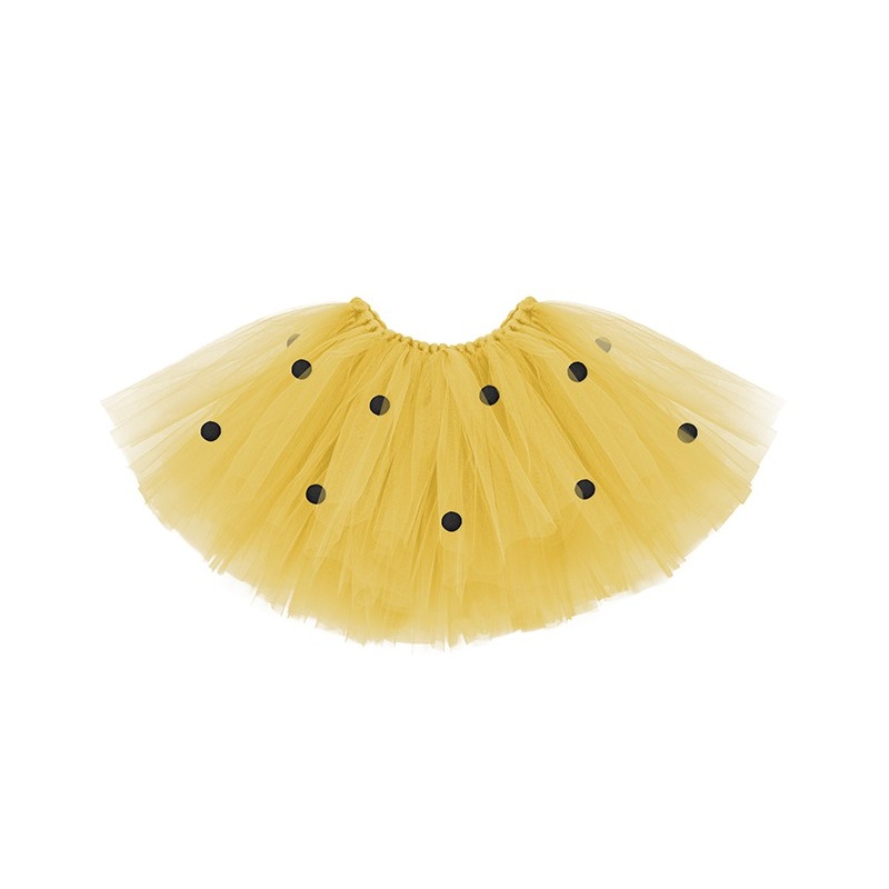 Dotted bee tutu in yellow 50 x 25cm