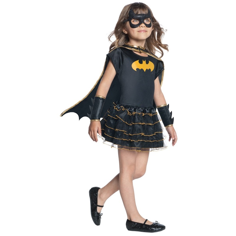 Glitter Batgirl costume for girls S