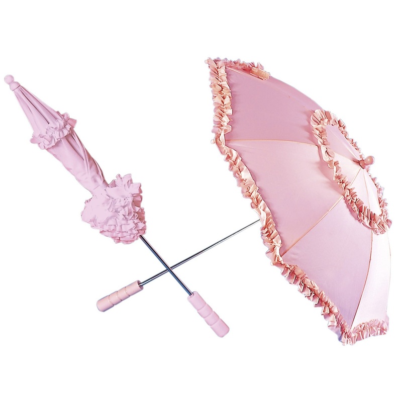 Loving baroque umbrella pink
