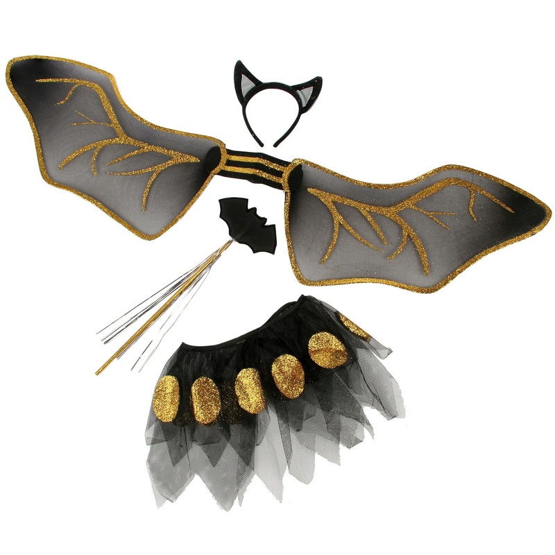Magnificent bat kids costume set