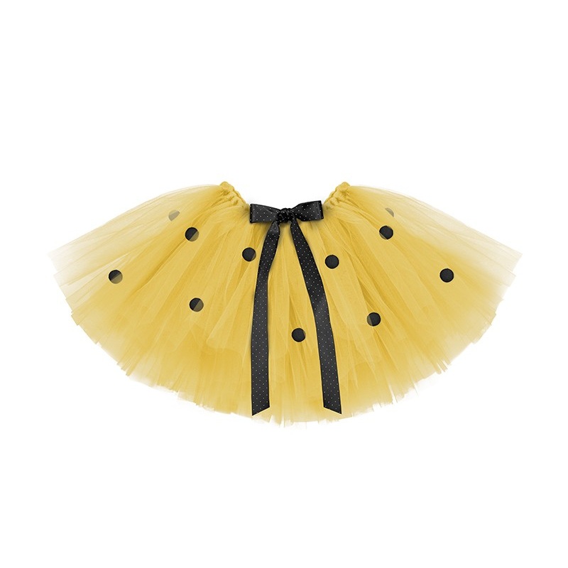 Nice dotted tutu in yellow with bow