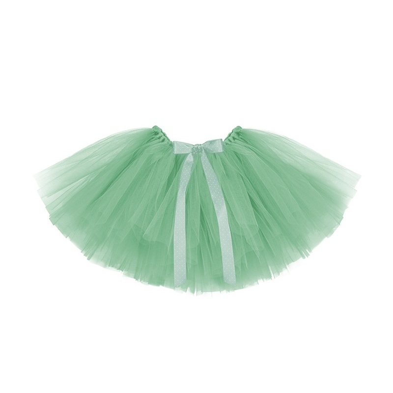 Nice tutu mint with a dotted bow