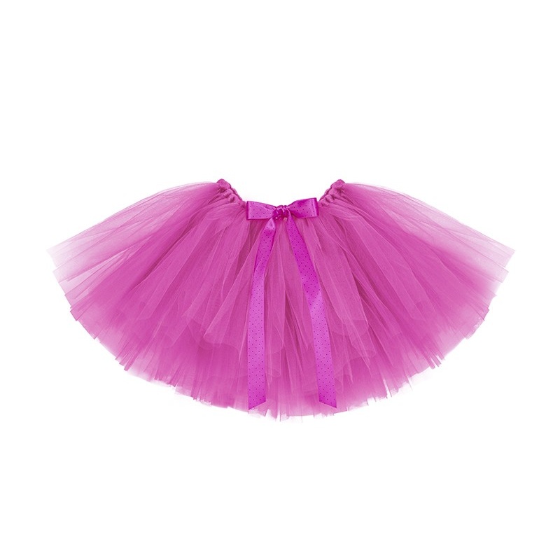 Nice tutu pink with a dotted bow