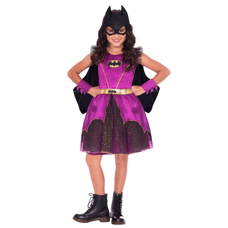Purple Batgirl license costume for girls