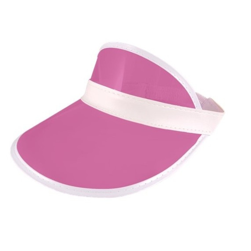 Sun visor cap pink