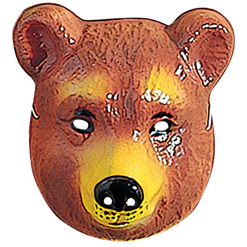 Teddy bear kids mask